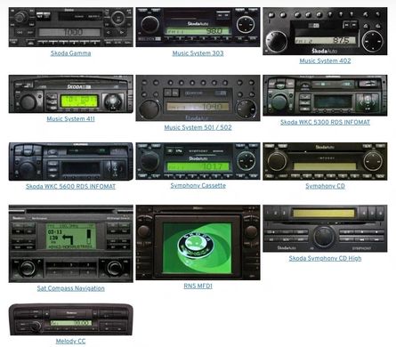 Wefa WF-606 Skoda 8 Pin